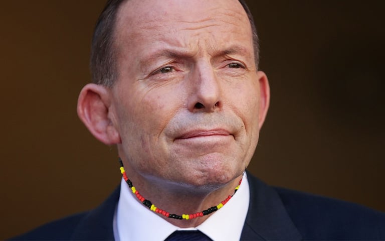 Tony Abbott Starts Supporting The Rabbitohs And Calling Female